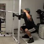 Power Rack Barbell Front Squat Machine