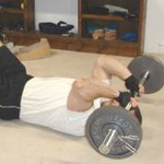 Do Your Lying Barbell Tricep Extensions On The Floor