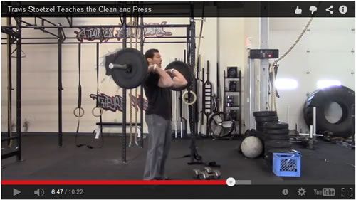 Barbell Clean and Press