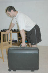 One Arm Suitcase Rows
