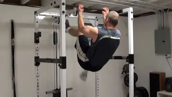 Upside Down Bodyweight Rows for Your Back - Getting into Position