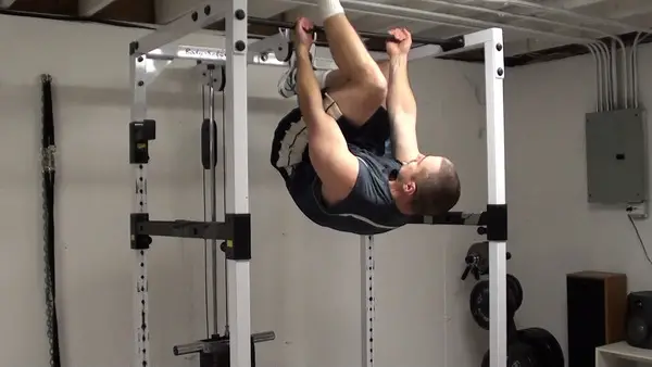 Upside Down Bodyweight Rows for Your Back - Getting Into Position