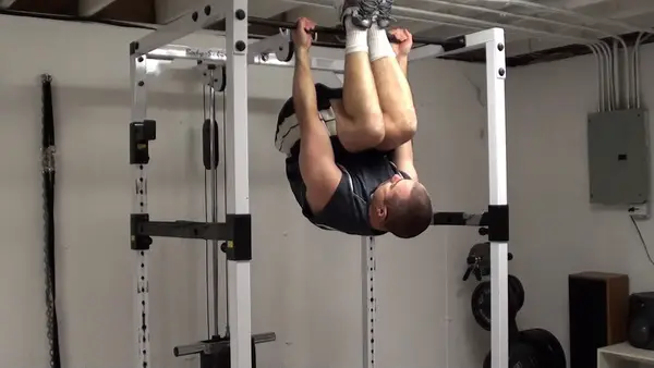 Upside Down Bodyweight Rows for Your Back - Bottom