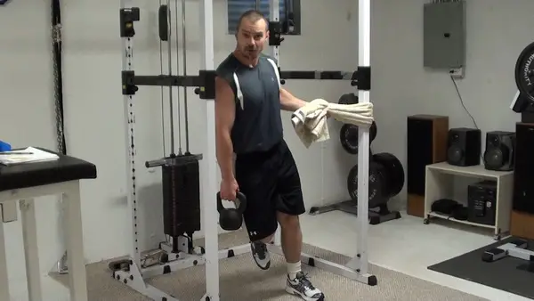Towel Speedskater Squats  For Working the Adductors and Abductors