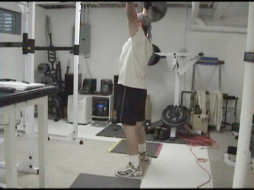 Barbell Hang Clean & Press