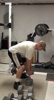 Posterior Chain and Cardio Training With Dumbell Swing Drop Sets