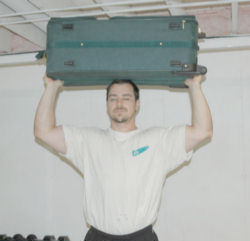 Luggage Shoulder Presses