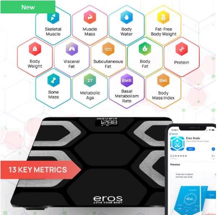 EROS Bodyfat Smart Scale Review - Features