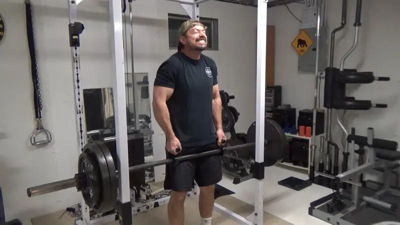 Barbell Shrugs