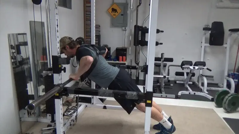 The Squat Harness Push-Ups