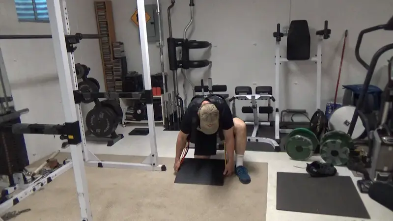 The Squat Harness Ramp Squats