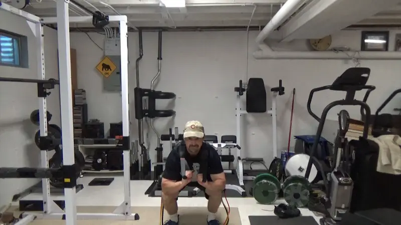 The Squat Harness Squats