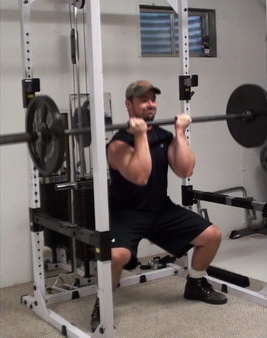  Barbell Curl Squats