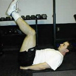 Lying Leg Raise and Thrust