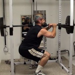 One-Shoulder Barbell Squats