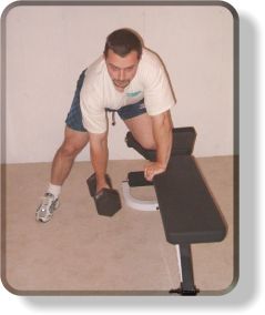 Optimized One Arm Row Position