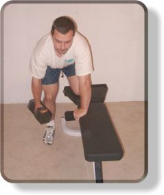 Regular One Arm Row Position