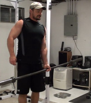 One-Arm Barbell Curls