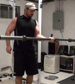 One-Arm Barbell Curls