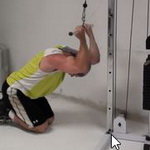 Bicep Pulldown Crunches