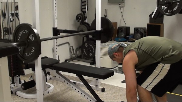 The ULTIMATE Beach Body Exercise...Back-Off-Bench Dumbell Press to hit your chest, arms and abs in one shot!