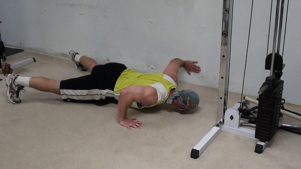High Intensity Bodyweight Chest Training...the One-Arm Wall-Braced Push-Up