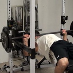 Flat Barbell Bench Press