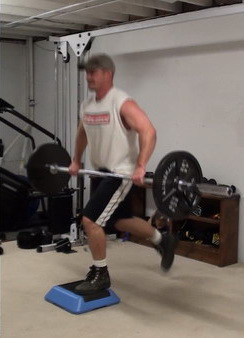 Time-Efficient Total Leg Training...Stiff-Legged Deadlifts Alternated with Step-Back Lunges