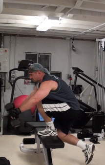 Get Great Legs with One-Leg Bench Squats