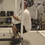 Braced Leg Squats