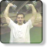 Dumbell Shoulder Press - Pouring Water On Your Head