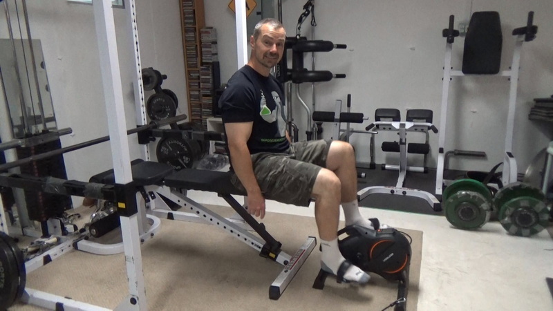 Yosuda YBM-2 Under Desk Stationary Bike Review Pedaling