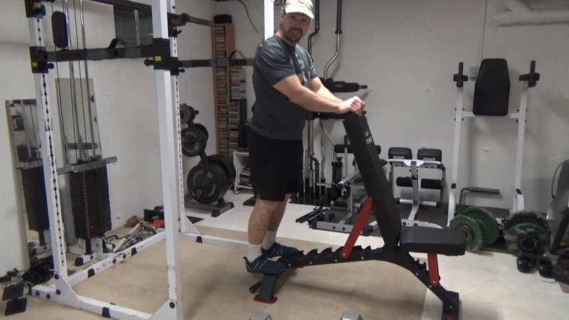 Flybird Fitness Pro Weight Bench Review Calves