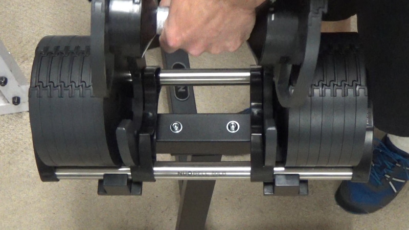 NuoBells Adjustable Dumbbells 5 lbs