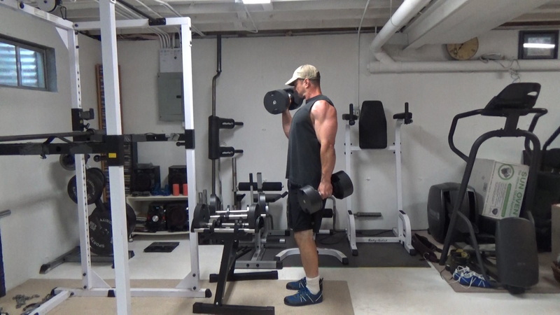 NuoBells Adjustable Dumbbells Curls