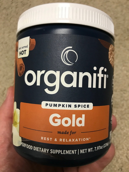 Organifi Gold evening drink mix
