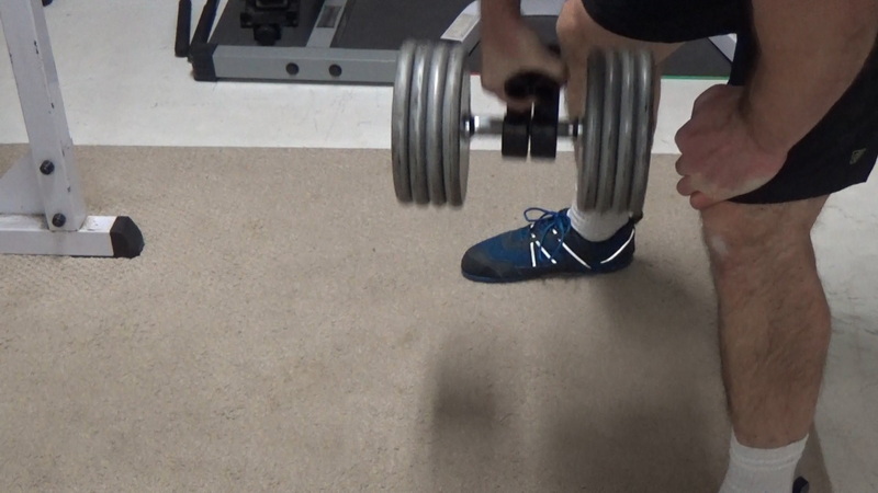 Double Swissie One Arm Dumbbell Rows