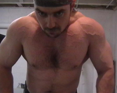 Upper Chest Bench Clench Push-Ups