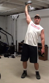 Target Your Side Delts for Wider Shoulders With Dumbell Shoulder Palm Presses