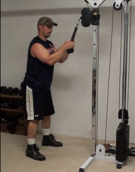 Learn to Squat With Perfect Form With High Pulley Assisted Squats
