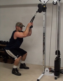 Learn to Squat With Perfect Form With High Pulley Assisted Squats