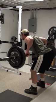 In-Set Superset for your back, alternating reps of Bent-Over Barbell Rows and Deadlifts