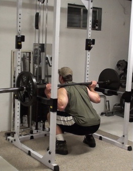 Barbell Squat bottom