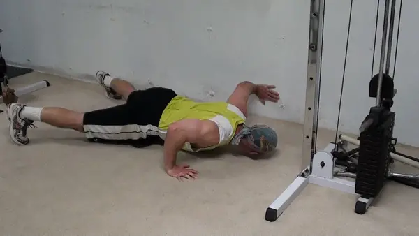 High Intensity Bodyweight Chest Training...the One-Arm Wall-Braced Push-Up