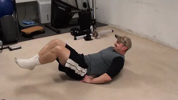 See-Saw Leg Raises for Tightening the Lower Abs