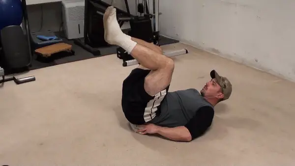 See-Saw Leg Raises for Tightening the Lower Abs