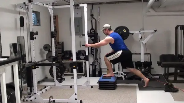 Elevated Reverse Lunges