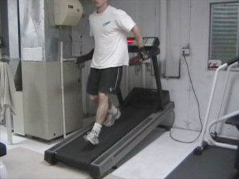 Backwards Treadmill Running