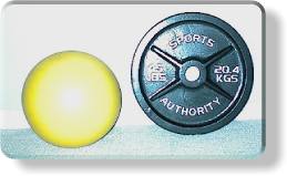 Abdominal Crunch on Small Ball  - Ball Size Scale