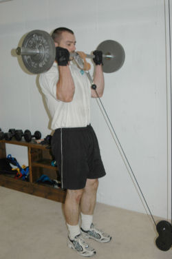 Cable-Barbell Curls